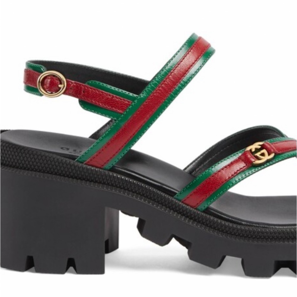 Gucci sandals 38 or 38.5 authentic brand new